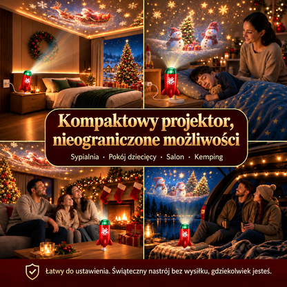 Comauo®🌈🤶HD projektor świąteczny 【⏰ 50% rabatu – tylko przez ograniczony czas!】