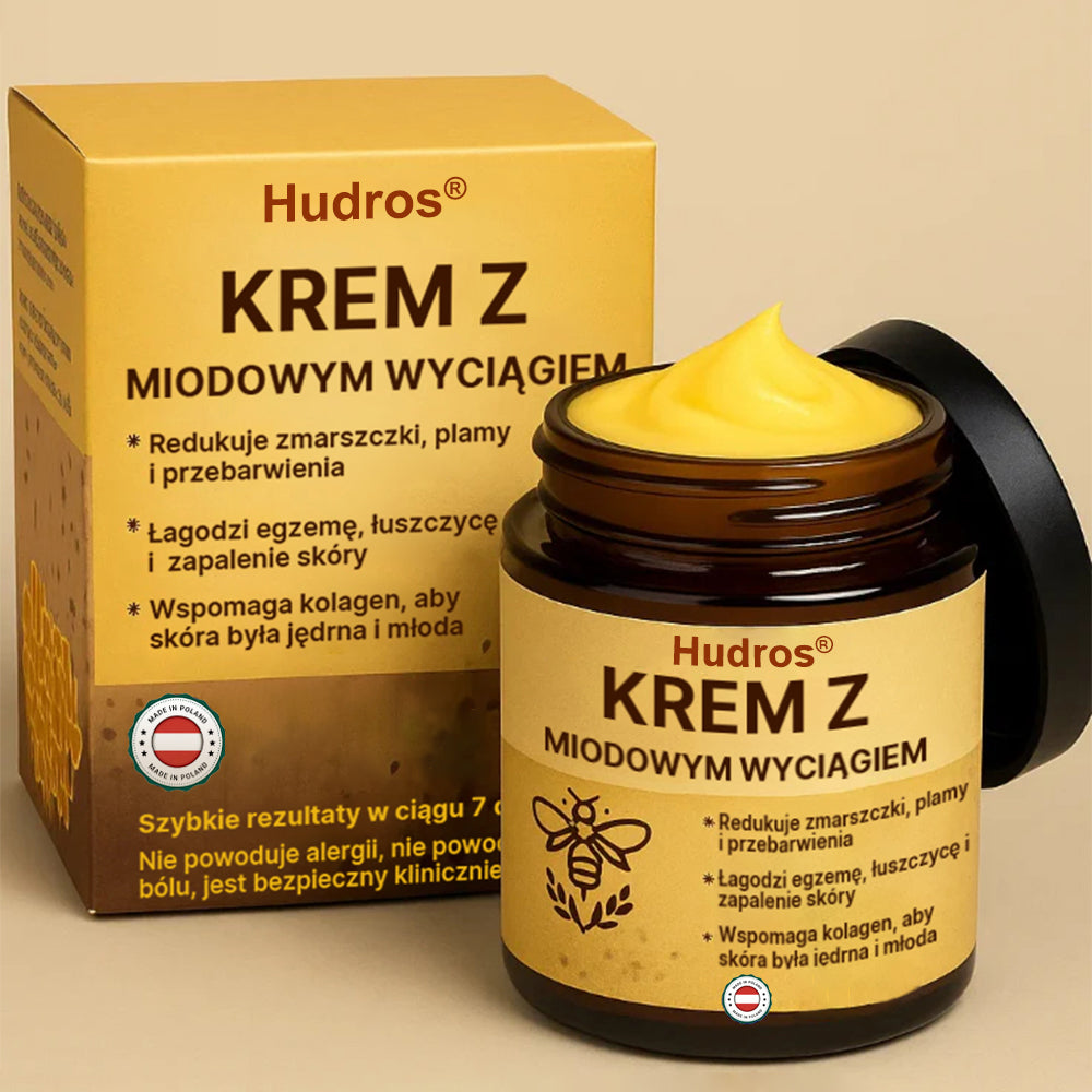 😼Hudros® ⚜️⚜️ Regenerujący Krem do Twarzy o Wszechstronnym Działaniu ⚜️Skutecznie redukuje oznaki starzenia i plamy pigmentacyjne, redukuje zmarszczki i drobne linie, sprawia, że skóra staje się jędrniejsza, gładsza i bardziej elastyczna