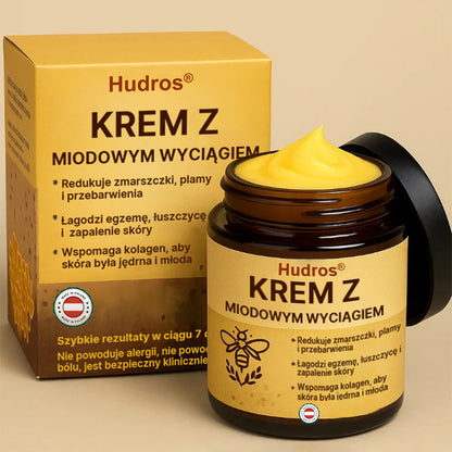 😼Hudros® ⚜️⚜️ Regenerujący Krem do Twarzy o Wszechstronnym Działaniu ⚜️Skutecznie redukuje oznaki starzenia i plamy pigmentacyjne, redukuje zmarszczki i drobne linie, sprawia, że skóra staje się jędrniejsza, gładsza i bardziej elastyczna