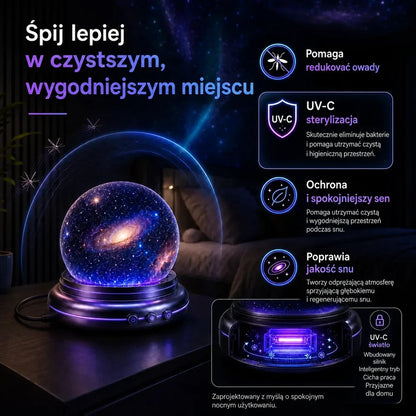🔮 Projektor świateł nocnych BVJ® – Magiczna atmosfera każdej nocy